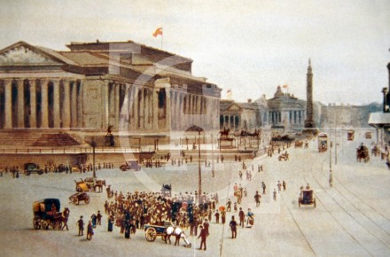 St George's Hall and Lime Street, 1910